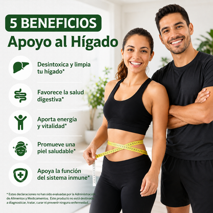 Formula Hepática 11 en 1 — Cardo Mariano 80% + NAC
