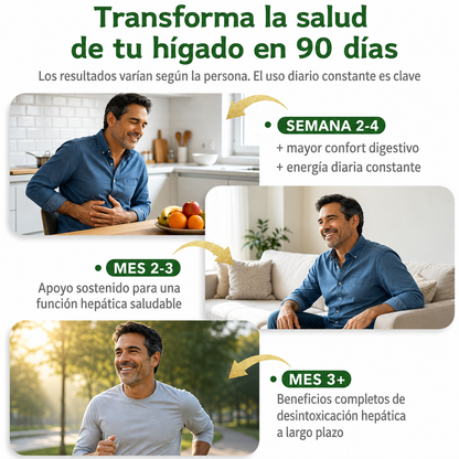 Formula Hepática 11 en 1 — Cardo Mariano 80% + NAC